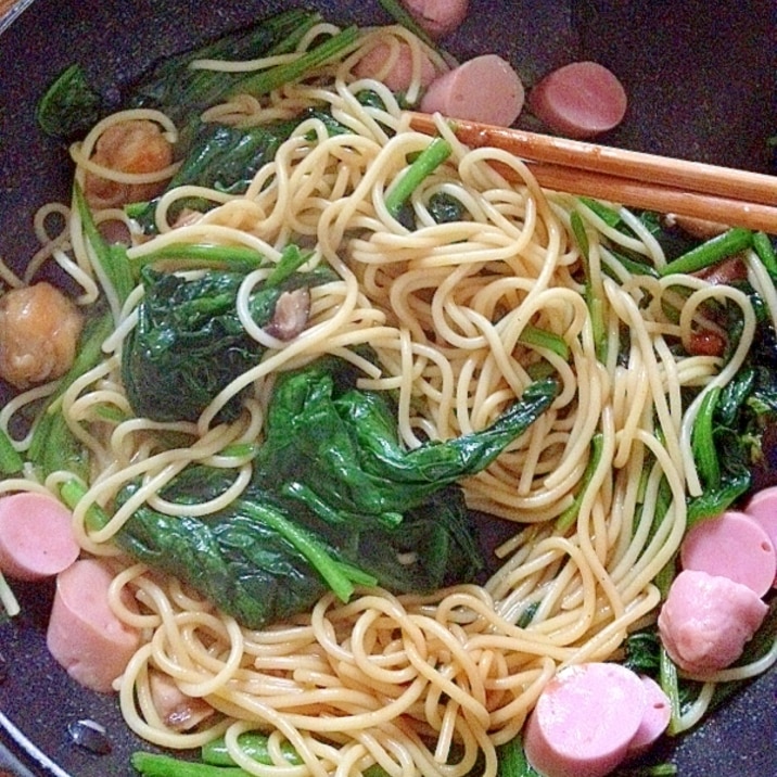 妊婦一人ランチ ほうれん草と魚肉ソーセージパスタ レシピ 作り方 By みゅうしろ 楽天レシピ 妊婦一人ランチ ほうれん草と魚肉ソーセージパスタ レシピ 作り方 By みゅうしろ 楽天レシピ